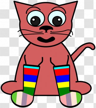 Sock Royalty-free Clip Art - Watercolor - Color Glove Cat Nose Transparent PNG