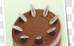 Chocolate Cake Sachertorte Mousse Praline - Dessert Transparent PNG