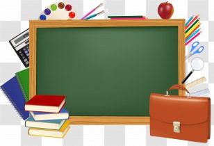 School Desktop Wallpaper Education Clip Art - Play - Black Board Transparent PNG