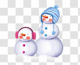 Cute Snowman Display Resolution Wallpaper - Christmas Transparent PNG