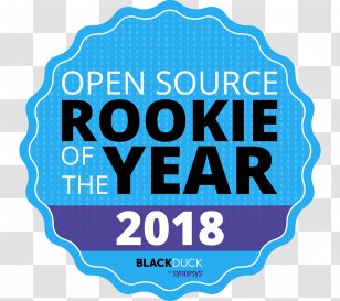 Logo Computer Software Brand Rookie Font - Blue Transparent PNG