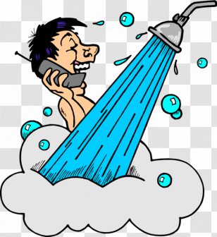 Shower Bathtub Bathroom Royalty-free Clip Art - Back Cliparts Transparent PNG