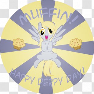 Muffin Derpy Hooves Pony Cupcake Butterfly - Nut Transparent PNG