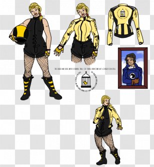 Costume Design Action & Toy Figures Uniform Character - Black Canary Transparent PNG