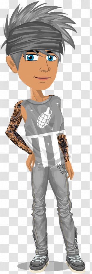 Moviestarplanet Boy Male - Long Tail Transparent PNG