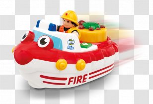 Online Toys Australia Fireboat Tugboat - Toy Transparent PNG