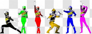 Kyoryu Gold Daigo Kiryu Black Souji Rippukan Power Rangers - Deviantart Transparent PNG