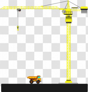 Icom Incorporated Mobile Phones Clip Art Crane Two-way Radio - Yellow - Ceramic Insulator Transparent PNG