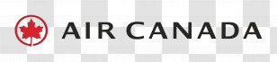 Air Canada Logo - Air Canada Airline Logo With Maple Leaf Transparent PNG