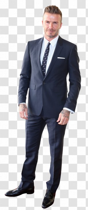 David Beckham Allied Suit Tuxedo - Film Producer Transparent PNG