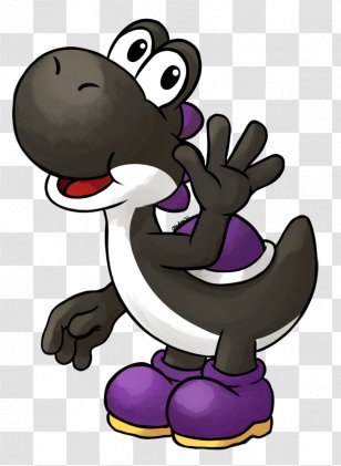 Mario & Yoshi Purple Nintendo Clip Art - Browserhelp Transparent PNG