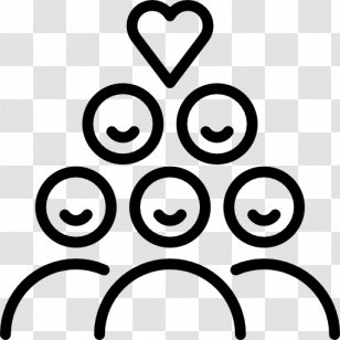 Charitable Organization Happiness Donation - Line Art - Icon Transparent PNG