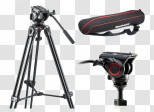 Vitec Group Manfrotto 055XPROB Tripod Head Monopod - Camera Transparent PNG