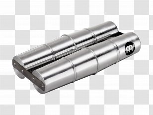 Meinl Aluminum Double Samba Shaker Percussion Aluminium Single Silver - Heart - Whistle Transparent PNG