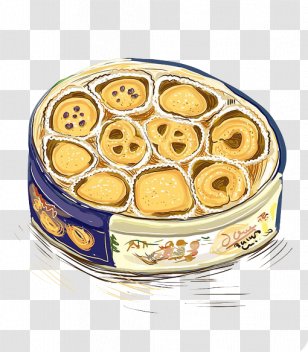 Dim Sum Bxe1nh Egg Tart Cookie Petit Four - Dish - Biscuit Transparent PNG