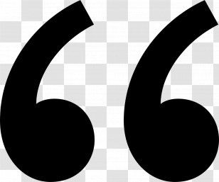 Quotation Mark Punctuation - Wikipedia Transparent PNG