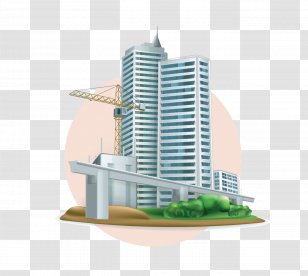 Architectural Engineering Building Clip Art - Condominium - Transmission Tower Transparent PNG