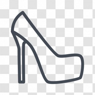 Sandal High-heeled Shoe Clothing - High Heeled Footwear Transparent PNG