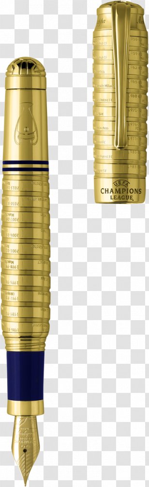 UEFA Champions League Rollerball Pen Fountain Montegrappa - Uefa - Cherub Table Transparent PNG
