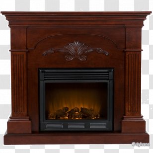 Hearth Electric Fireplace Infrared Heater Mantel - Stove Transparent PNG