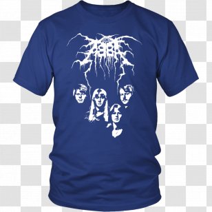 T-shirt Darkthrone ABBA Transilvanian Hunger - Panzerfaust - Royal Throne Transparent PNG