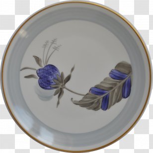 Plate Blue And White Pottery Cobalt Saucer Platter Transparent PNG