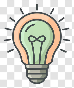 Light Bulb - Creative Lightbulb Graphic Transparent PNG