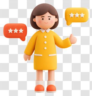 Girl Giving Feedback - Girl Giving Feedback Transparent PNG