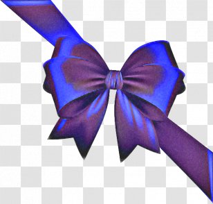 Blue Background Ribbon - Shoelace Knot - Tie Butterfly Transparent PNG