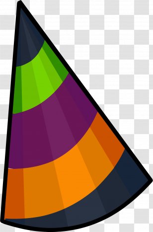 Club Penguin Party Hat - Hood - Birthday Transparent PNG