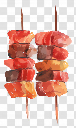 Meat Skewers - Grilled Meat Skewers Transparent PNG