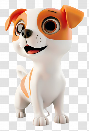 Dog - Cute Cartoon Dog Character Transparent PNG
