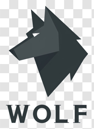 Wolf Logo - Geometric Wolf Logo Design Transparent PNG