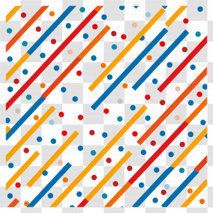 Polka Dots Pattern - Colorful Abstract Pattern Transparent PNG