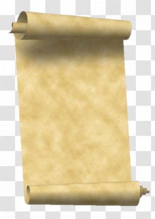 Paper Parchment Scroll Clip Art - Product - Clipart Image Transparent PNG