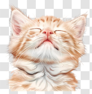 Cat - Happy Kitten Illustration Transparent PNG