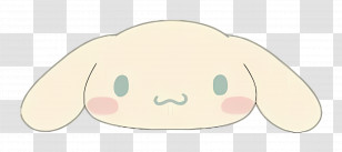 Cinnamoroll Head - Adorable Bunny Face Art Transparent PNG