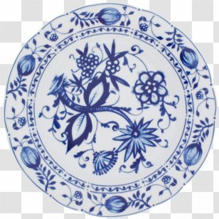 Blue Onion Plate Porcelain KAHLA/ThÃ¼ringen Porzellan GmbH Tableware - Visual Arts - China Plates Transparent PNG