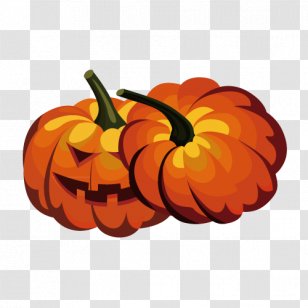 Jack-o-lantern Halloween Euclidean Vector Computer File - Orange - Pumpkin Transparent PNG