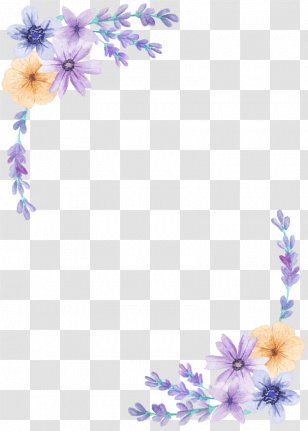 Paper Borders And Frames Flower Rose Clip Art - Arranging - Border