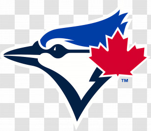 Toronto Blue Jays Logo - Blue Jay With Maple Leaf Logo Transparent PNG