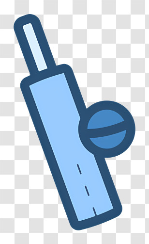 Cricket Logo - Cricket Bat And Ball Icon Transparent PNG