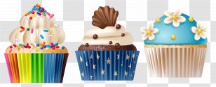 Fruitcake Cupcake Ice Cream Cake Bakery - Dairy Product - The Fruit Transparent PNG
