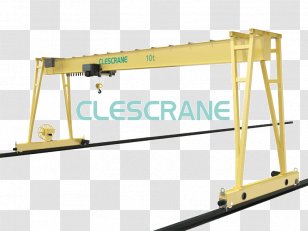 Gantry Crane Hoist Overhead Machine - Industry Transparent PNG