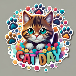 Global Cat Day - Cat Day Celebration Transparent PNG