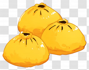 Momos - Yellow Dumplings For Cuisine Transparent PNG