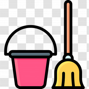 Cleaning Mop - Household Cleaning Tools Transparent PNG