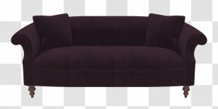 Couch Wing Chair Fauteuil Velvet - Bed - FABRIC Sofa Transparent PNG