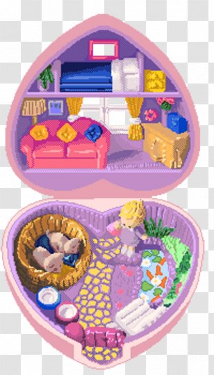 Download Furniture Couch - Textile - Polly Pocket Transparent PNG
