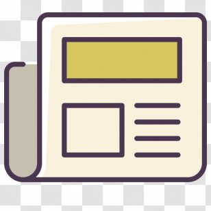 Tabloid Newspaper News Magazine - Yellow Transparent PNG